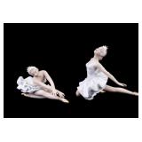 2 German Democratic Republic Ballerina Porcelain