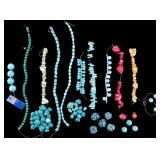 Green Turquoise Beads, Other Colorful Beads