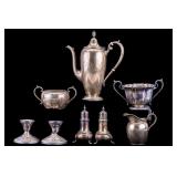 Sterling Silver Tableware, Various Makers, Ages