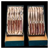 J.A Henckels Bakelite Carving & Steak Knife Set