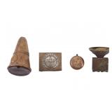 WW1 Trench Art Lighters and Belt Buckle