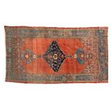 Antique Persian Bijar Rug ~5.75