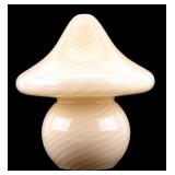 Vintage Murano Glass Mushroom Lamp