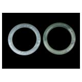 Two Jade Bangles (2 Pc.)