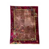 Antique Art Deco Carpet ~11.5