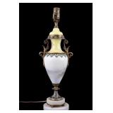 French Sevres Cloisonne Lamp w/ Marble Base