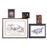 Vintage & Other Art, Floral and Nature (5 Pcs)