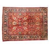 Antique Persian Mohala Carpet ~7.25x10