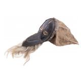 African Dan Hornbill Bird Mask, Gegon