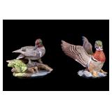Carol Werner Burgues 6" H Duck Figurines (2)