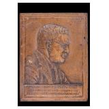 J. E. Fraser Bronze T. Roosevelt Wall Plaque
