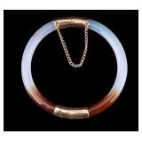 Vintage Jade Bangle Bracelet