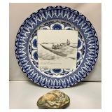 Limoges Oyster Pearl Trinket Box, Royal Doulton