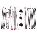 Natural Garnet and Beads for Jewelry Craft