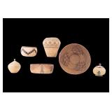 Native American Hand Woven Baskets Collection (6)
