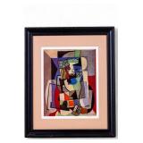 Picasso "The School Girl" Editioned Museum Litho.