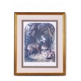 The Pets Sir Edwin Landseer Engraving Alfred Lucas