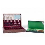 Rostfrei Carving Set and Oneida Nobility Flatware