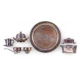 Victorian Silver Plated Service Accessories