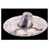 Sterling Silver Sombrero Figurine / Paperweight