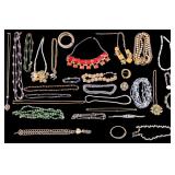 Large Costume Jewelry Grouping