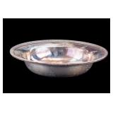 Watson Sterling Silver Bowl Pierced Edge