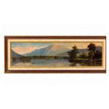 Hudson River Valley Oil on Board