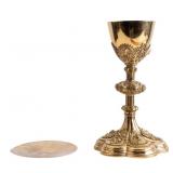 Benzinger Bros Sterling Chalice & Paten