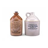 J.W. Deakin Flagon, Conron & Co. Jug Advertising