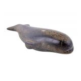 Early Inuit Stone Whale Carving