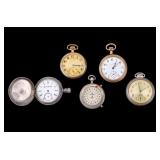 Vintage, Antique Pocket Watches Elgin, Burlingtor+