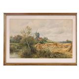 Henry John Kinnaird Antique Watercolor