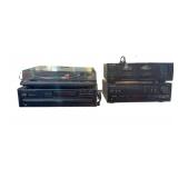 Pioneer, Technics, and Onkyo Stereo Equipment