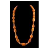 Amber, Bakelite Mixed Bead Necklace