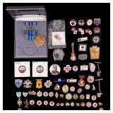 Antique American Red Cross Pin Backs