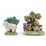 2 Early Porcelain Figurines