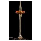 MCM Tulip Form Brass Lamp