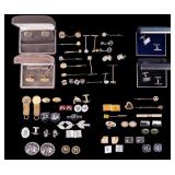 Vintage Cuff Links and Tie Clips