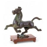 Chinese Flying Horse of Ganzu Bronze Statue
