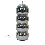 MCM Chrome Bubble Lamp