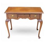 Queen Anne Style 3-Drawer Desk / Table