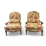 Pair of Century Hickory Inc. Armchairs