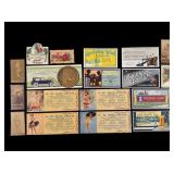 Early Advertising Pin-up Blotters and Cards