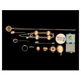 Cameo Jewelry, Antique 10K Jewelry