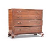 Philadelphia 18th C Chippendale Chest