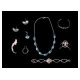 Sterling and Silver Tone Native American Jewelry