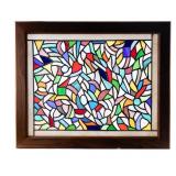 Leaded Glass Window Panel