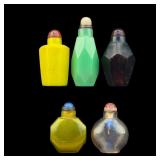 Antique Snuff Bottles (5)