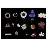 Designer Brooches and Pins
