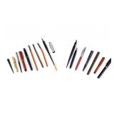 Sheaffers 14k, Ideal, Arnold, More Fountain Pens